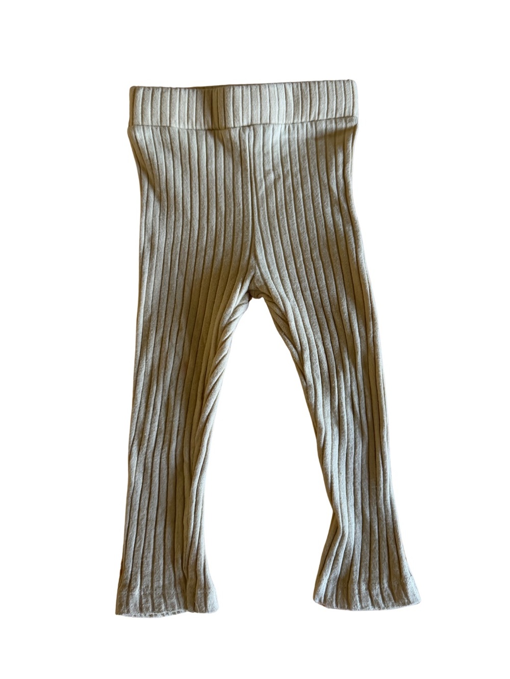 kate quinn classic skinny legging | marzipan | organic cotton wide rib 18-24m